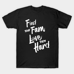 Find Your Fam - Polyamory Infinity Heart T-Shirt